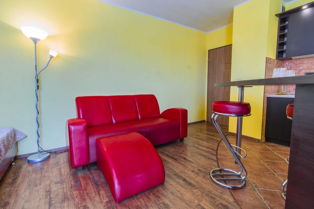 Red Apartment Wrocław Cameră foto